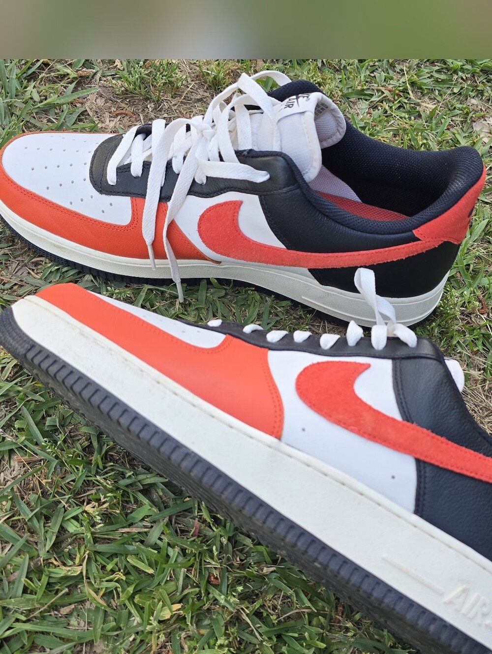 Nike Air Force 1 Low '07 LV8Black Vintage Coral Phantom SIZE 14